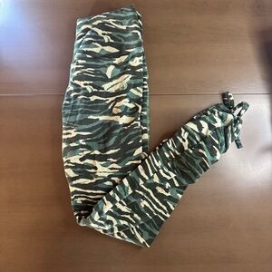 Ryderwear Green Camouflage Leggings